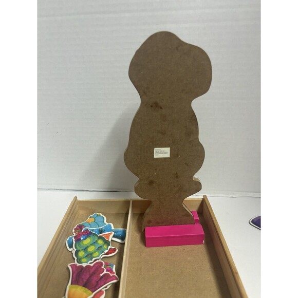 Dreamworks Trolls Poppy Magnetic Dress up Doll, Stand, Clothes, Case - Picture 8 of 8